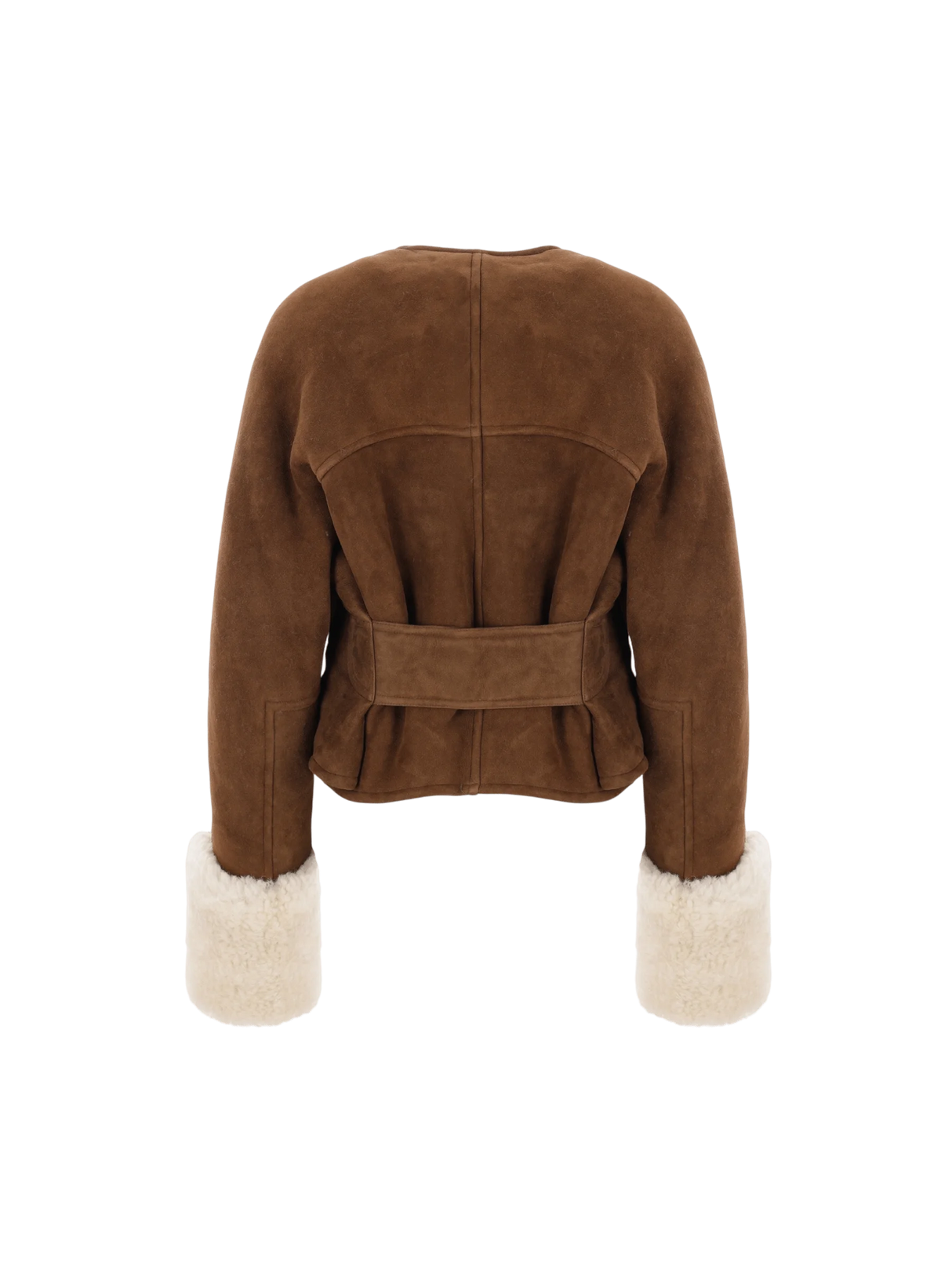 Shearling Aviator Jacket-ALAÏA-JOHN JULIA