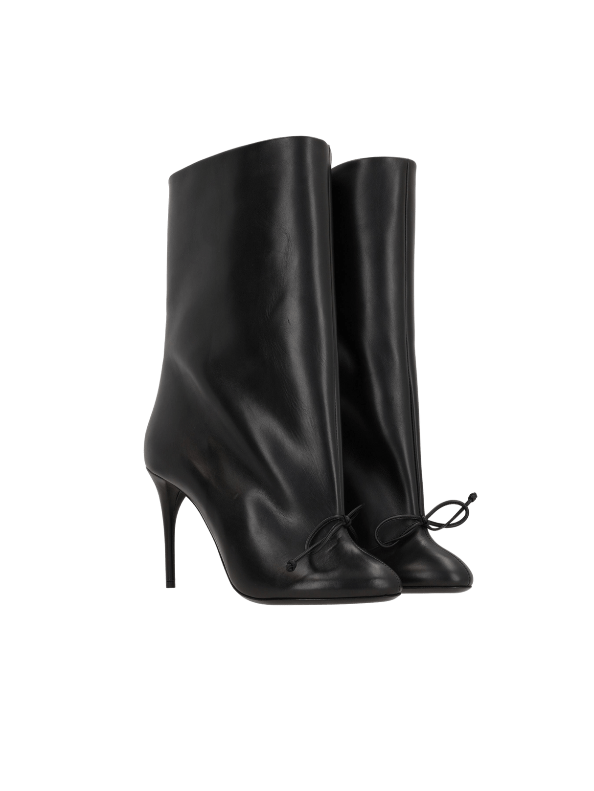 Smooth Leather Boots-ALAÏA-JOHN JULIA