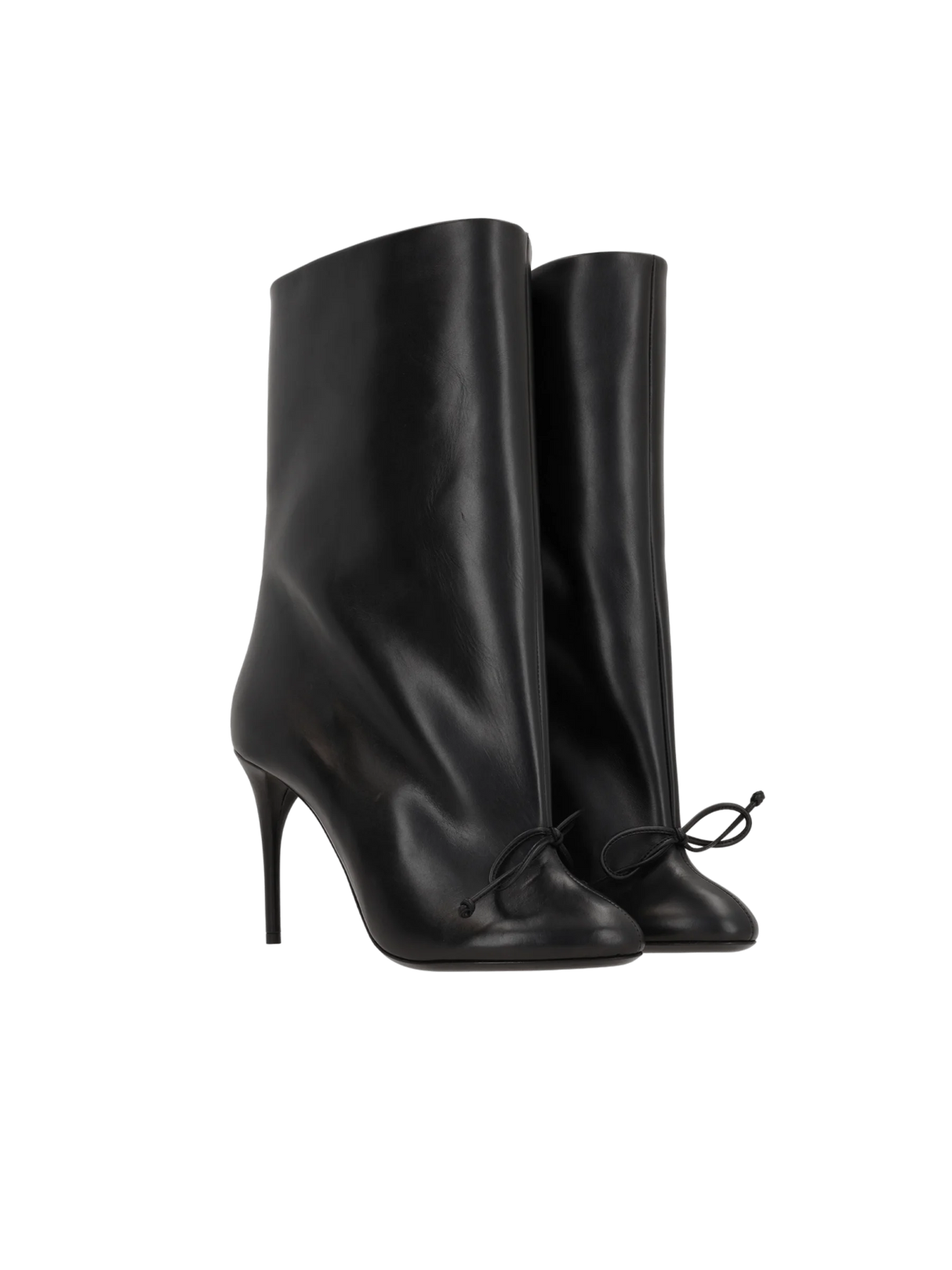 Smooth Leather Boots-ALAÏA-JOHN JULIA