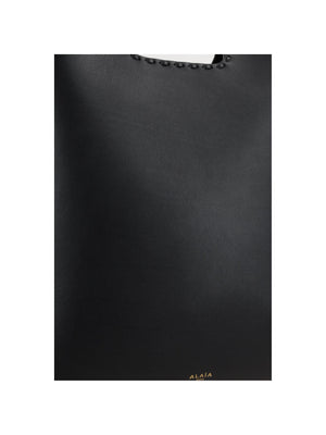 Smooth Leather Tote Bag-ALAÏA-JOHN JULIA