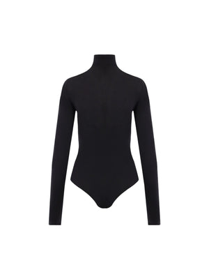 Stretch Jersey Bodysuit-ALAÏA-JOHN JULIA