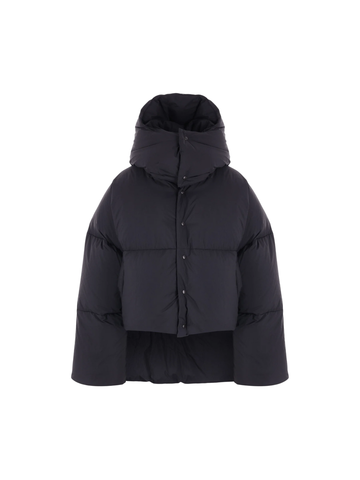 Technical Taffetà Asymmetric Down Jacket-ALAÏA-JOHN JULIA