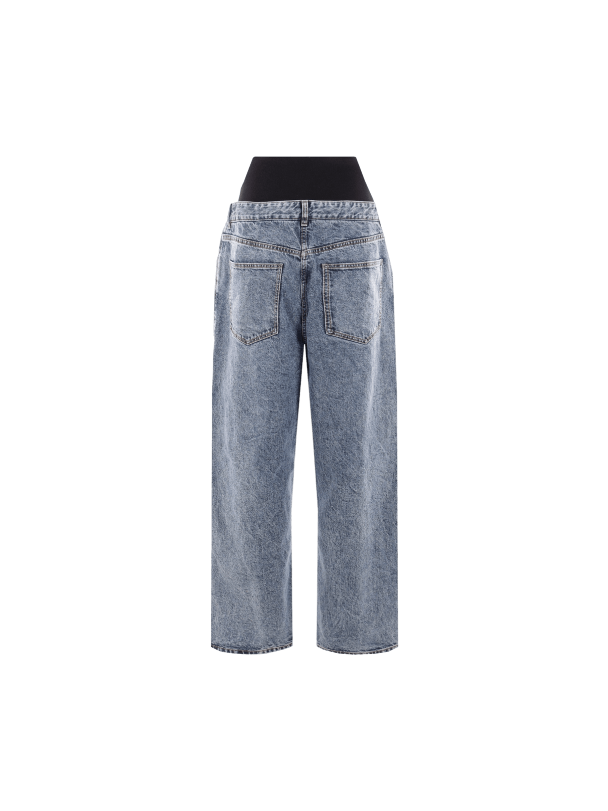 Wide-leg Denim Jeans-ALAÏA-JOHN JULIA