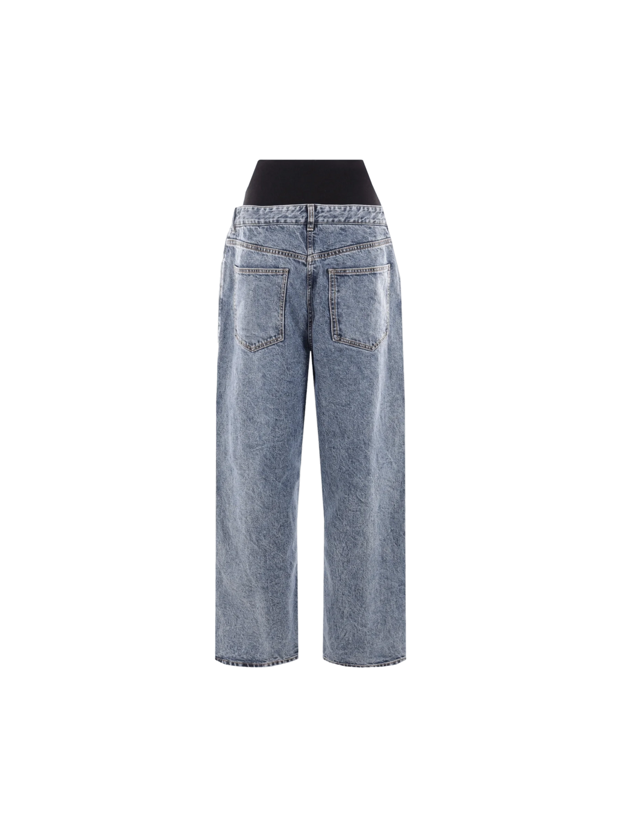 Wide-leg Denim Jeans-ALAÏA-JOHN JULIA