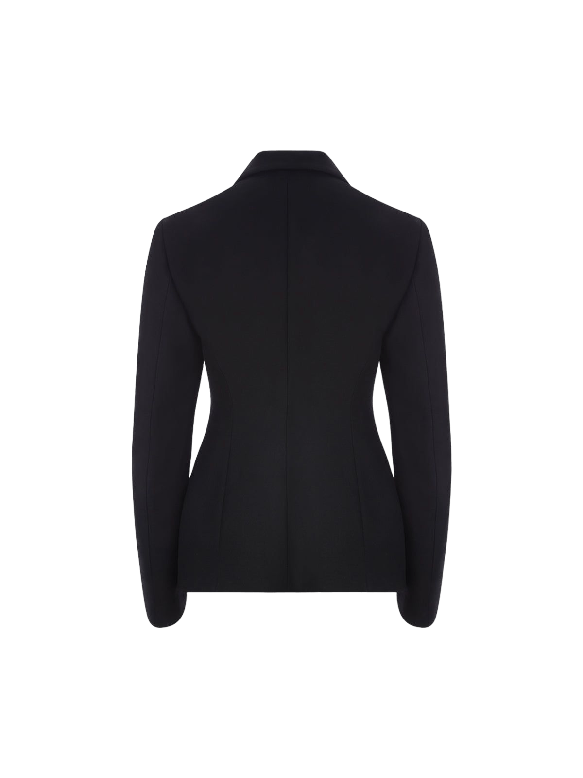 ALAÏA-Wool Gabardine Double-breasted Jacket-JOHN JULIA