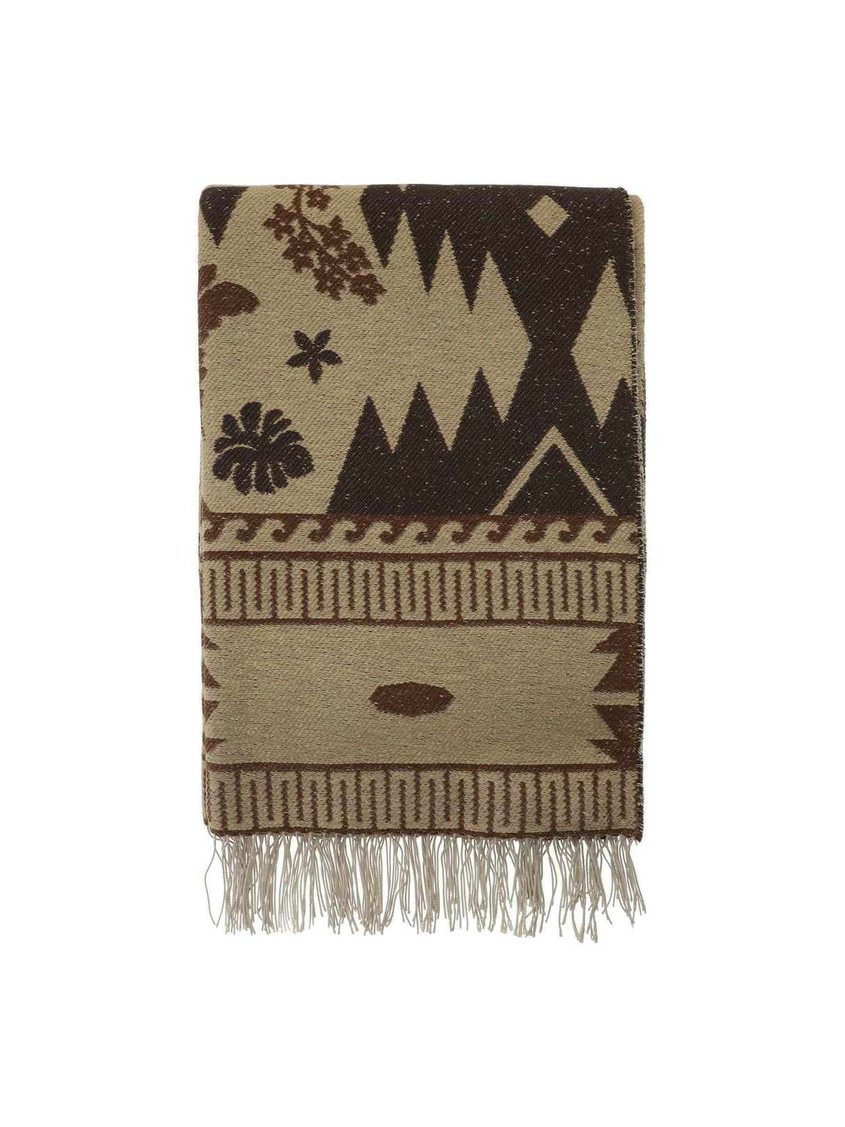 Sand 'Explosion Nature Summer' Jacquard Throw Blanket ALANUI JOHN JULIA.