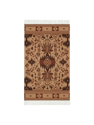 Sand 'Explosion Nature Summer' Jacquard Throw Blanket ALANUI JOHN JULIA.