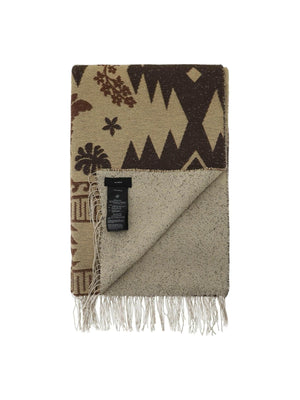 Sand 'Explosion Nature Summer' Jacquard Throw Blanket ALANUI JOHN JULIA.