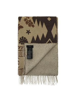 Sand 'Explosion Nature Summer' Jacquard Throw Blanket ALANUI JOHN JULIA.