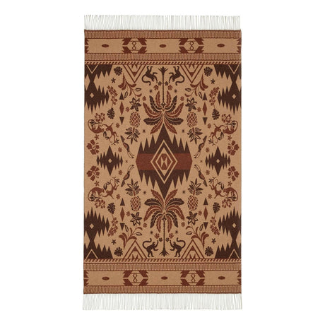 Sand 'Explosion Nature Summer' Jacquard Throw Blanket ALANUI JOHN JULIA.