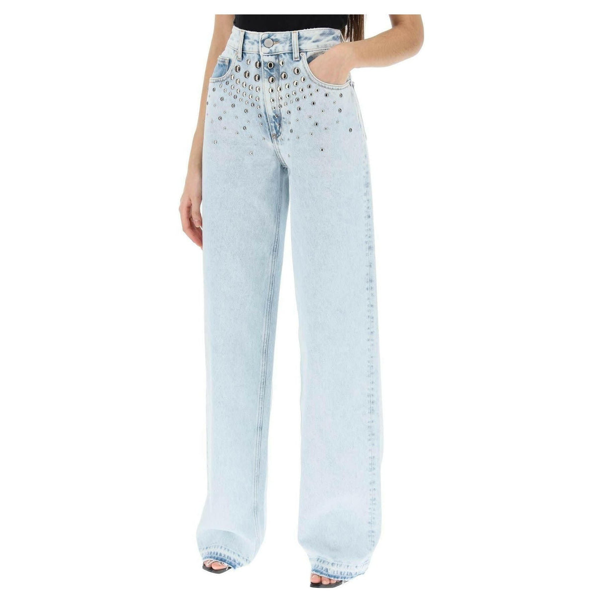 Jeans With Studs ALESSANDRA RICH JOHN JULIA.