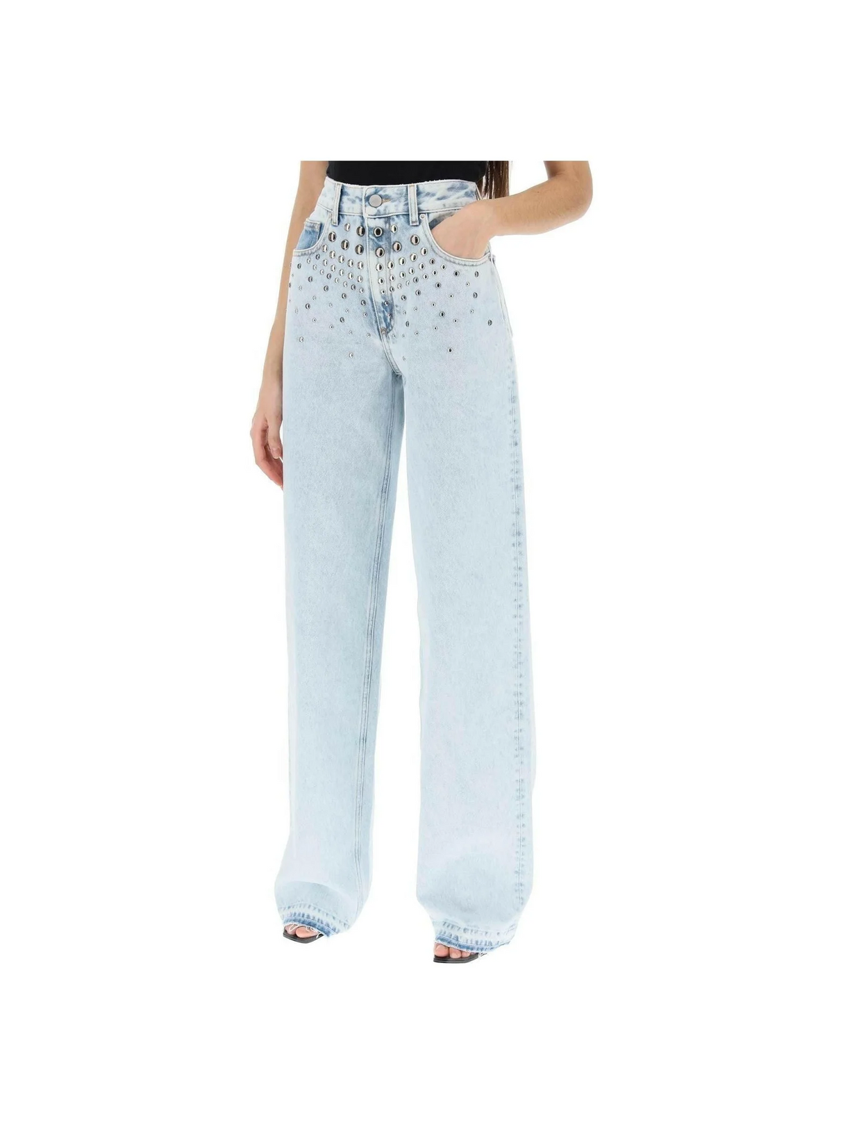 Jeans With Studs ALESSANDRA RICH JOHN JULIA.