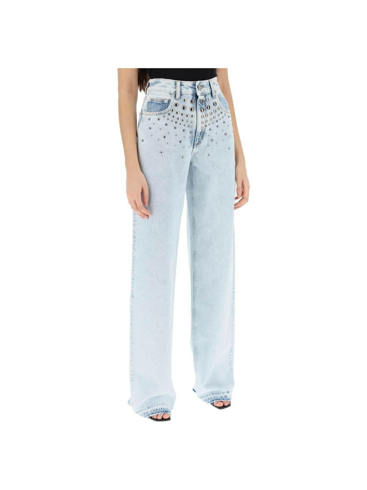 Jeans With Studs ALESSANDRA RICH JOHN JULIA.