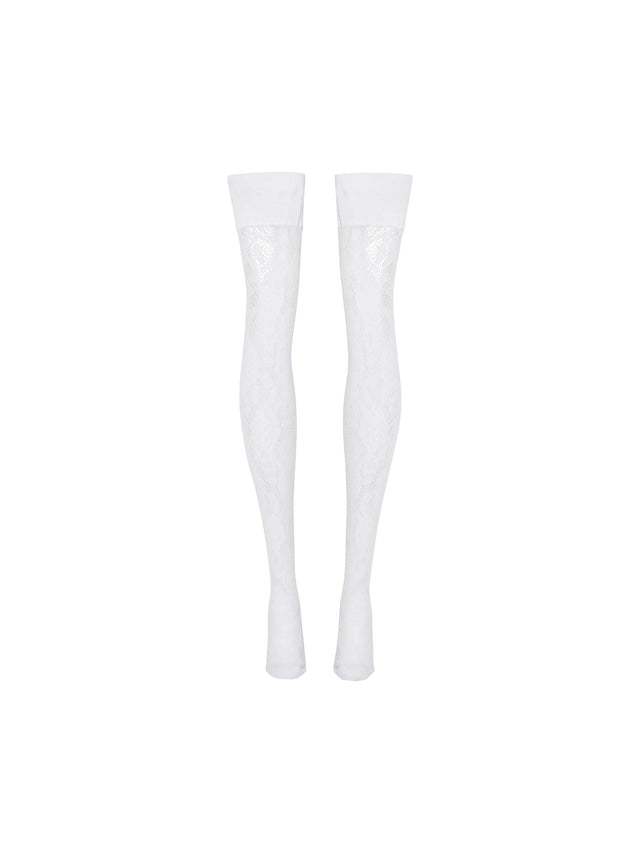 Lace Thigh-High Stockings - OS - Women > Clothing > Lingerie and nightwear > Socks and Collants