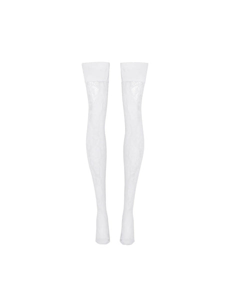 Lace Thigh-High Stockings - OS - Women > Clothing > Lingerie and nightwear > Socks and Collants