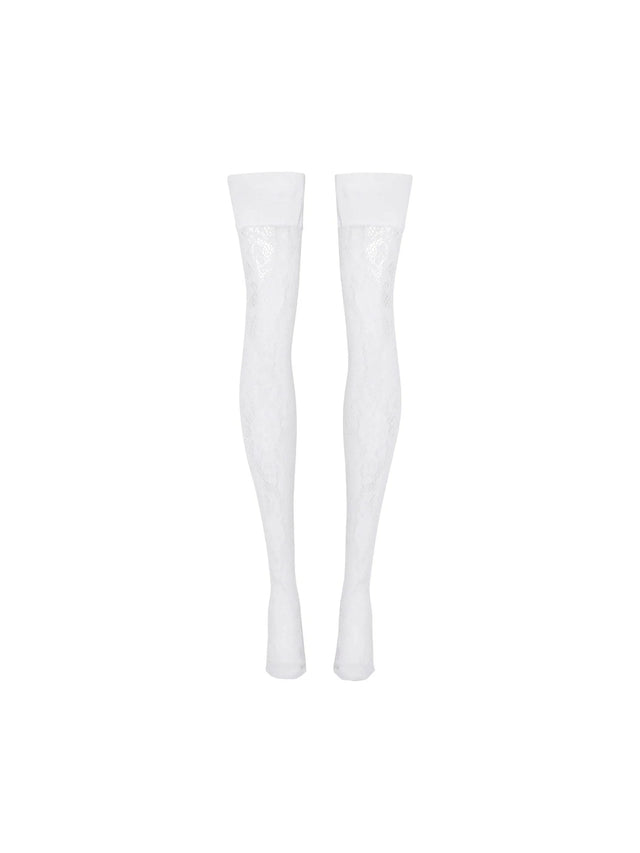 Lace Thigh-High Stockings - OS - Women > Clothing > Lingerie and nightwear > Socks and Collants