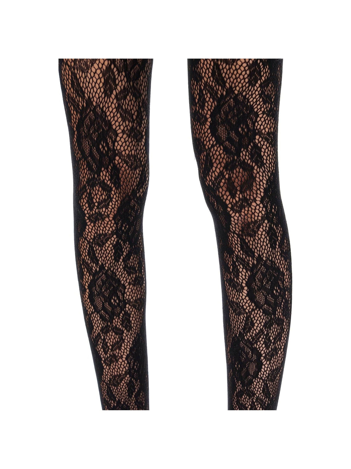 ALESSANDRA RICH-Lace Thigh-High Stockings-JOHN JULIA