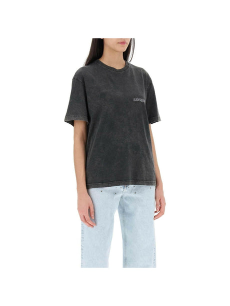 ALESSANDRA RICH-Oversized T-Shirt-JOHN JULIA