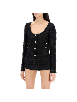 Tweed Jacket With Sequins Embell ALESSANDRA RICH JOHN JULIA.