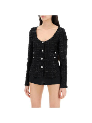 Tweed Jacket With Sequins Embell ALESSANDRA RICH JOHN JULIA.