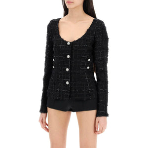 Tweed Jacket With Sequins Embell ALESSANDRA RICH JOHN JULIA.