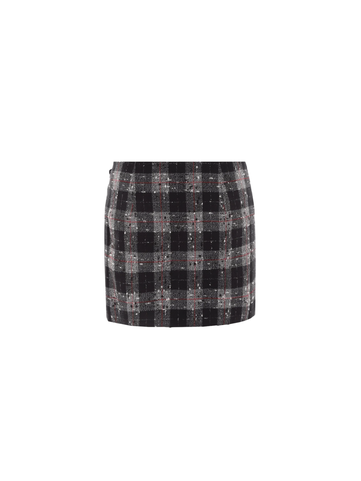 Wool and Lurex Miniskirt-ALESSANDRA RICH-JOHN JULIA