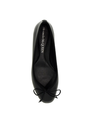 Armadillo Nappa Leather Ballerina Flats.