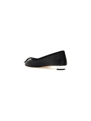 Armadillo Nappa Leather Ballerina Flats.