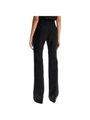 Bootcut Gabardine Trousers