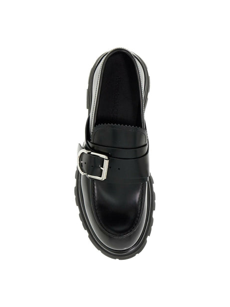 Brushed Leather Wander Loafers.