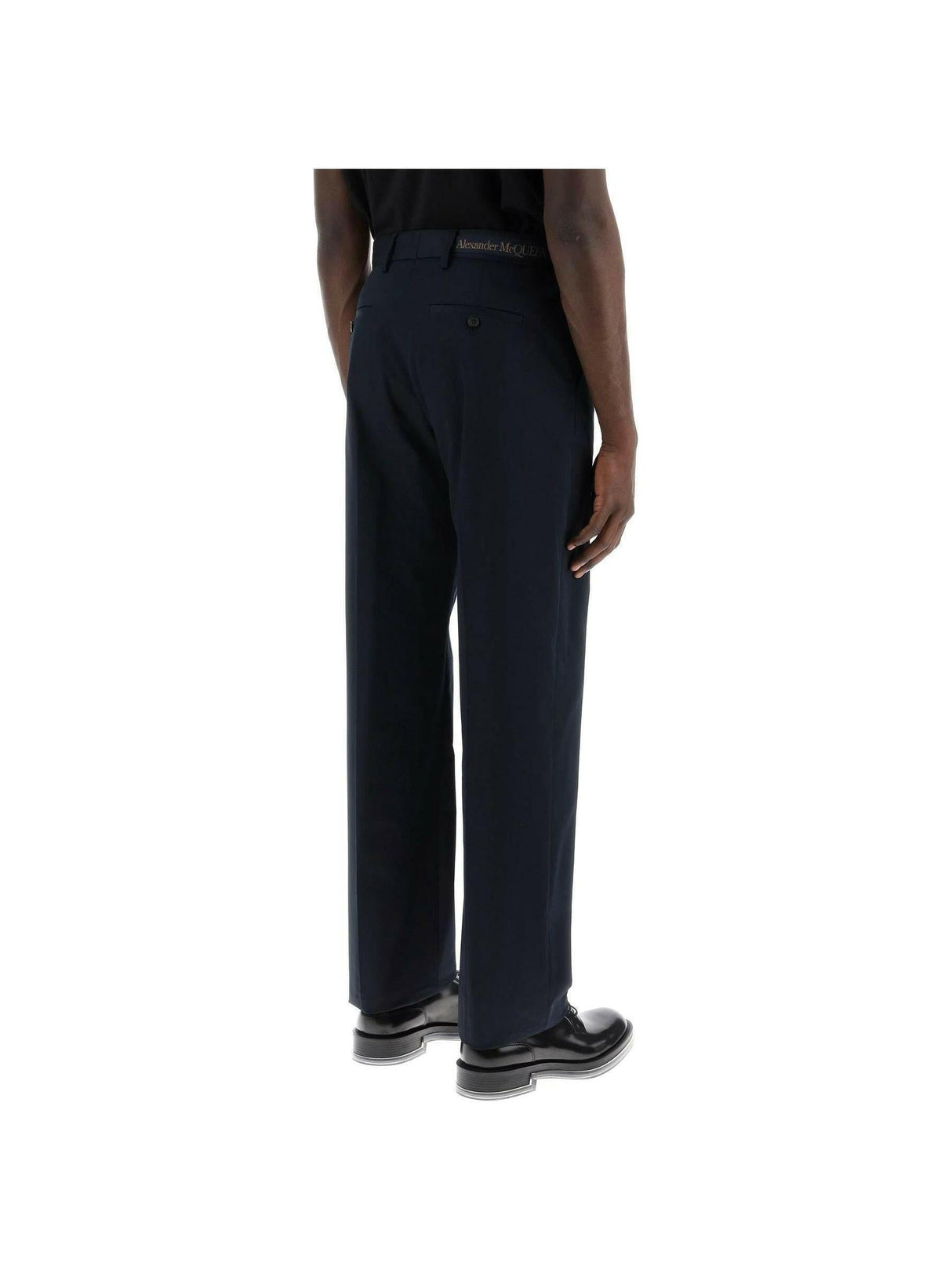 Cotton Tailored Pants.