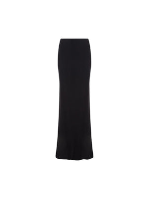 Crepe Mermaid Long Skirt-ALEXANDER MCQUEEN-JOHN JULIA