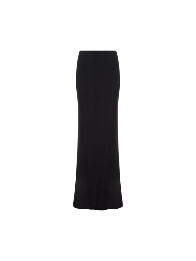 Crepe Mermaid Long Skirt-ALEXANDER MCQUEEN-JOHN JULIA