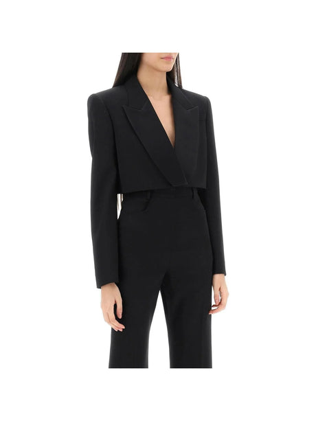 Cropped Tuxedo Jacket ALEXANDER MCQUEEN JOHN JULIA.