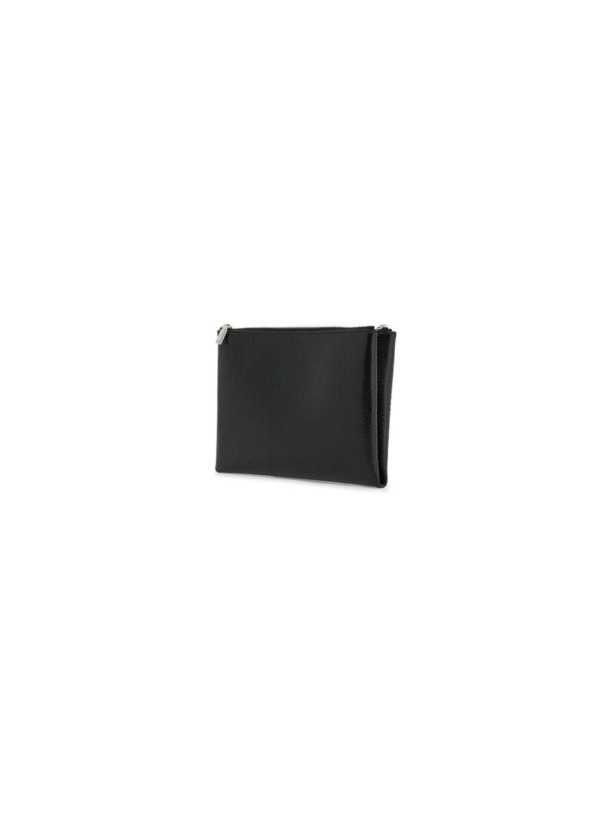 Cross-Bar Leather Pouch-Alexander McQueen-JOHN JULIA