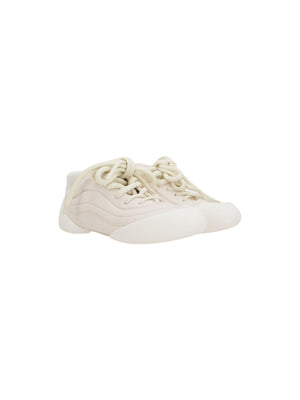 Flexion Grainy Leather Sneakers-ALEXANDER MCQUEEN-JOHN JULIA