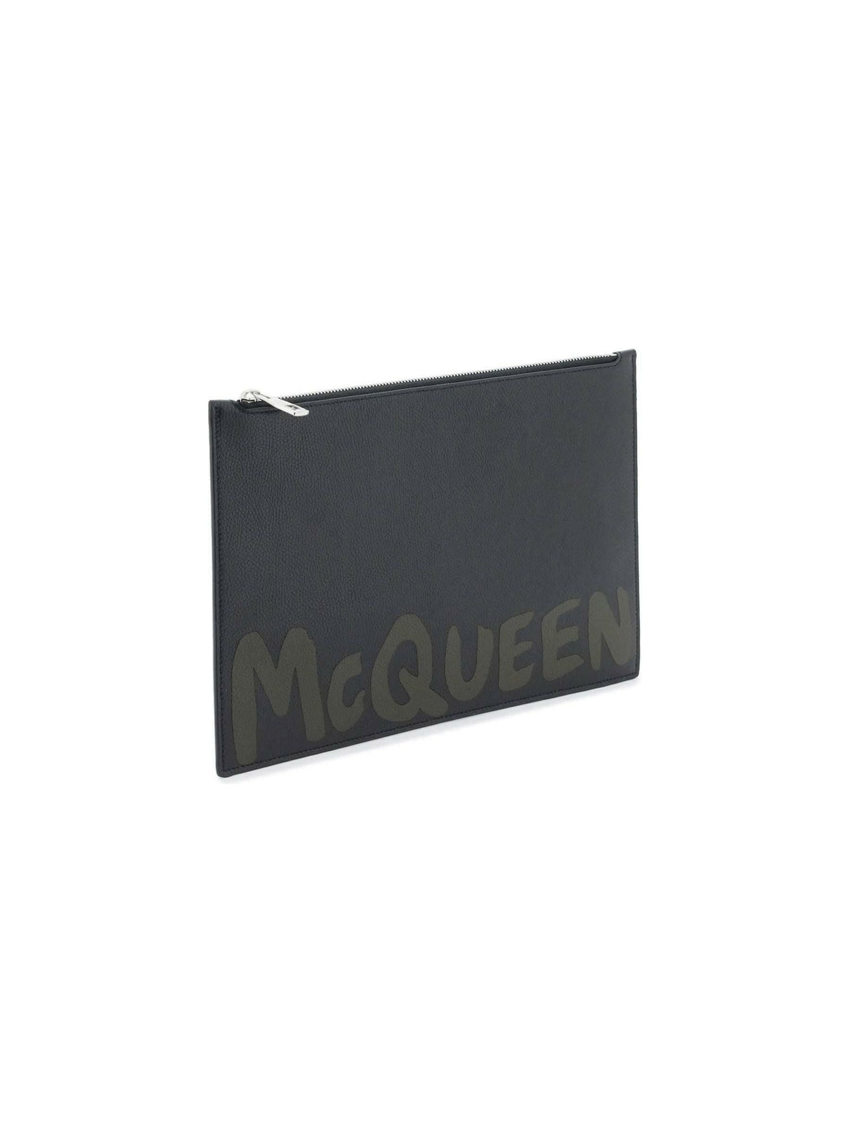 ALEXANDER MCQUEEN-Graffiti Flat Pouch-JOHN JULIA