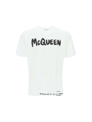 McQueen Graffiti T-Shirt ALEXANDER MCQUEEN JOHN JULIA.