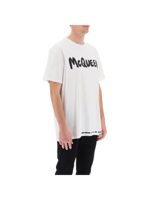 McQueen Graffiti T-Shirt ALEXANDER MCQUEEN JOHN JULIA.