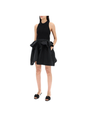 Hybrid Jersey And Polyfaille Mini Dress - Women > Clothing > Dresses > Mini