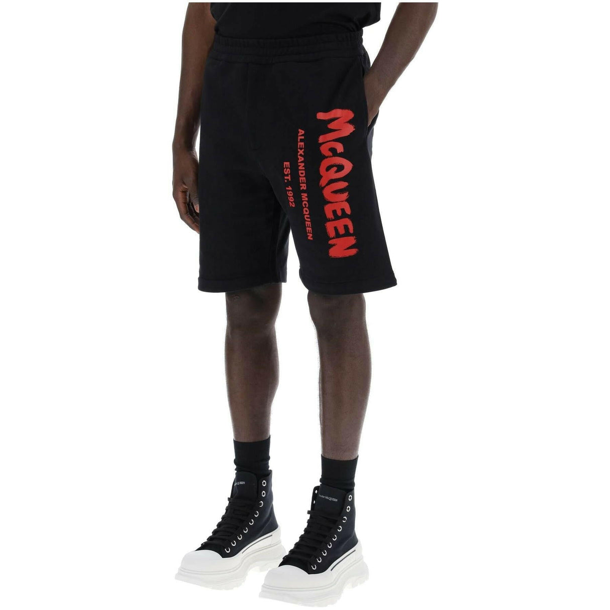 Jersey Graffiti Sweatshorts.