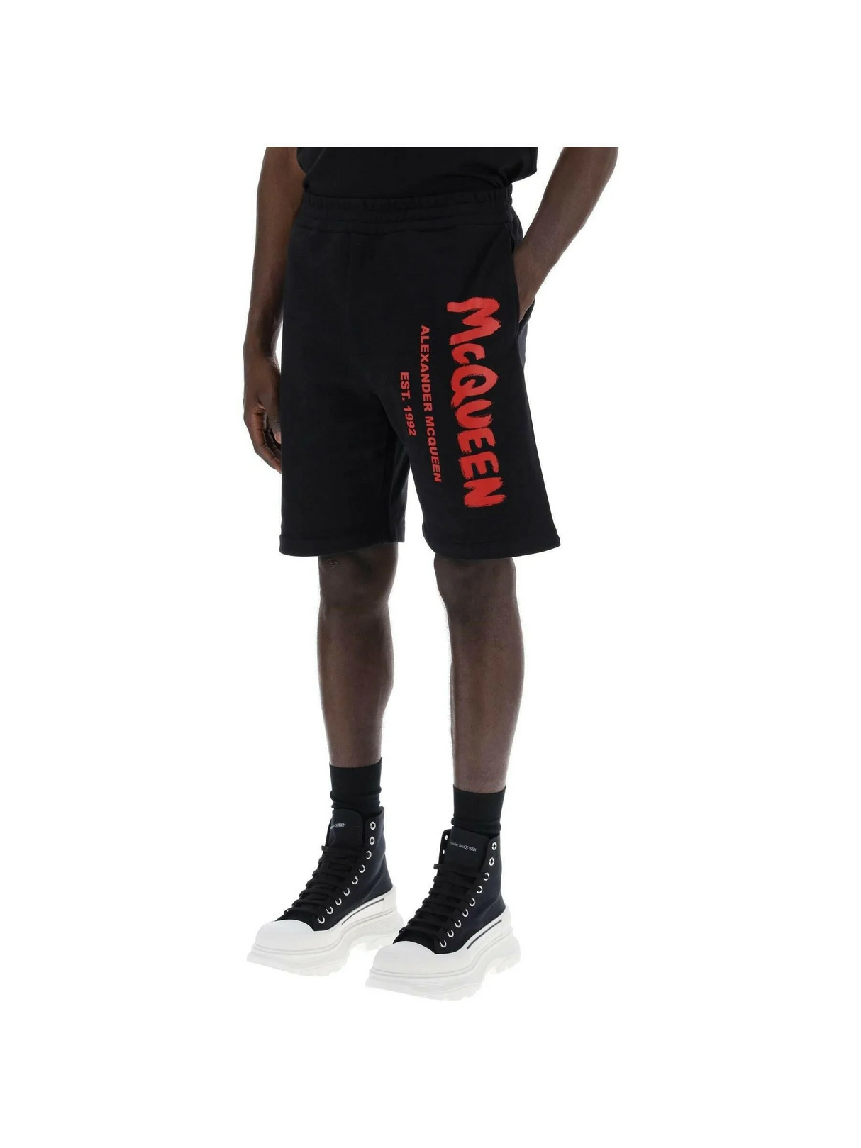 Jersey Graffiti Sweatshorts.