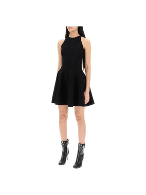 Knitted Skater Viscose Mini Dress - Women > Clothing > Dresses > Mini