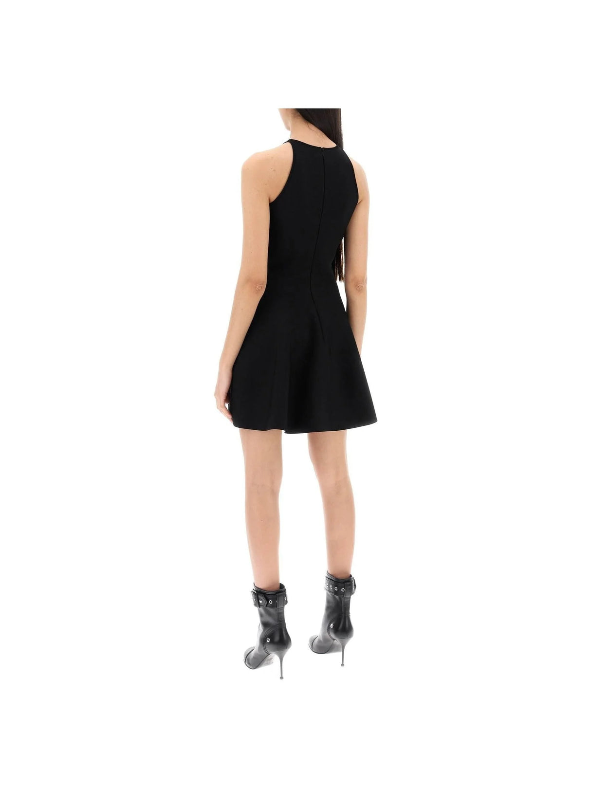 Knitted Skater Viscose Mini Dress - Women > Clothing > Dresses > Mini