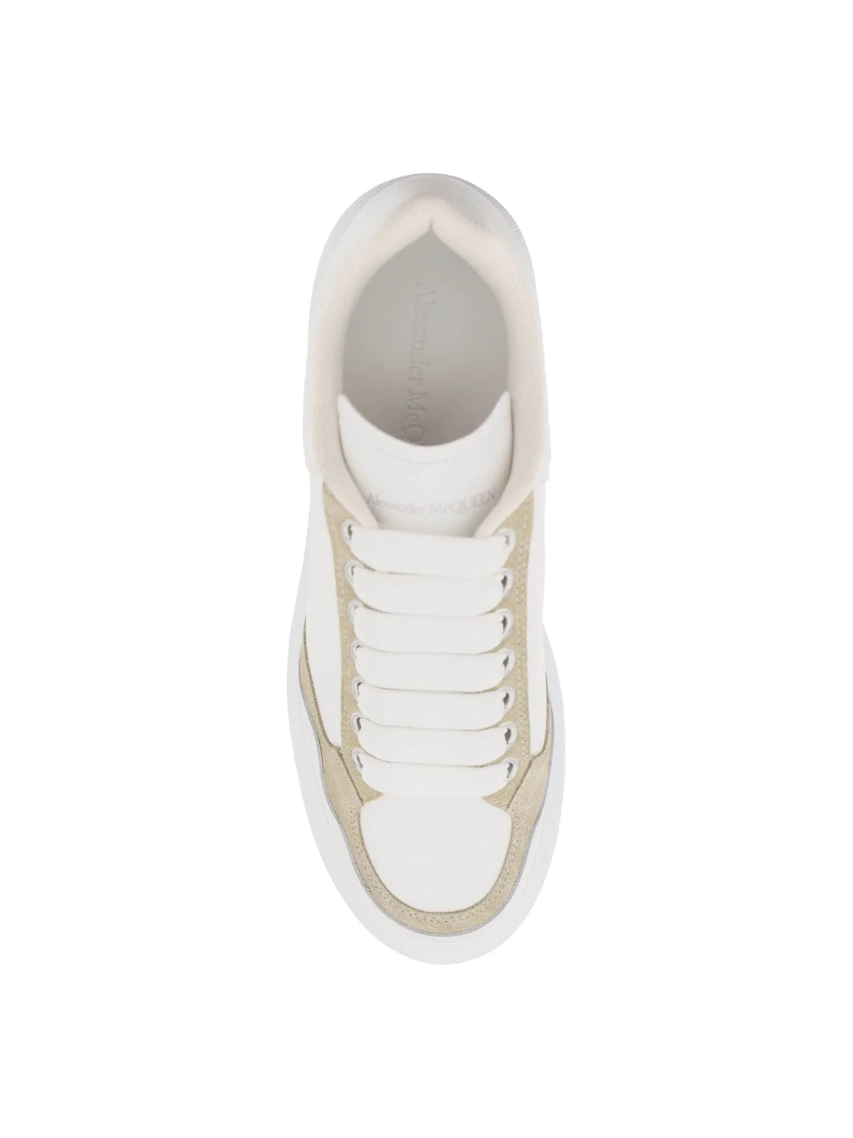 Larry Leather Sneakers Suede Inserts - Women > Shoes > Sneakers