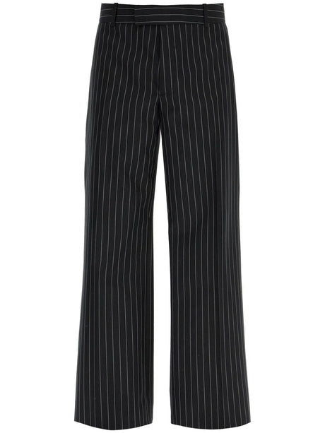 Low-waisted Pinstripe