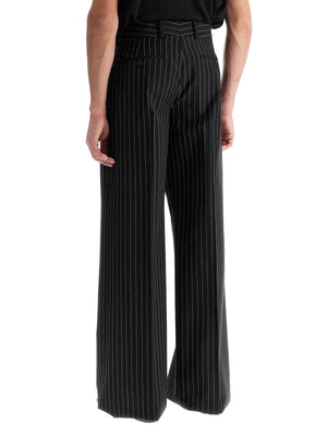 Low-waisted Pinstripe