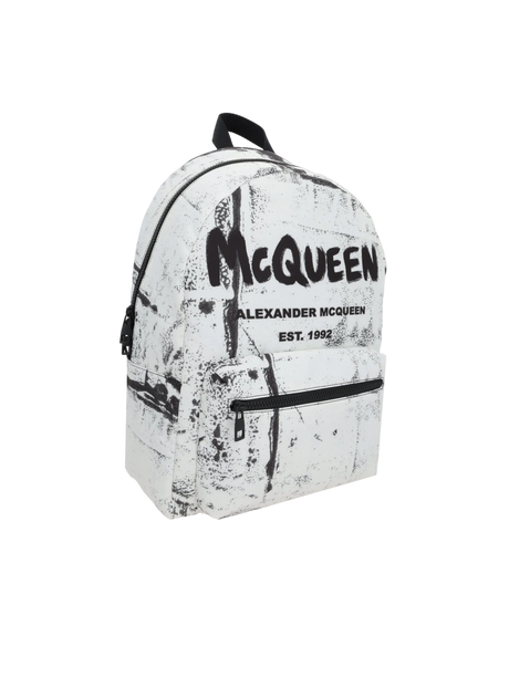 Metropolitan Nylon Backpack-ALEXANDER MCQUEEN-JOHN JULIA