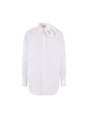 Orchid Poplin Shirt-ALEXANDER MCQUEEN-JOHN JULIA