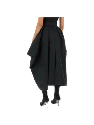 Peg Top Skirt In Polyfaille ALEXANDER MCQUEEN JOHN JULIA.